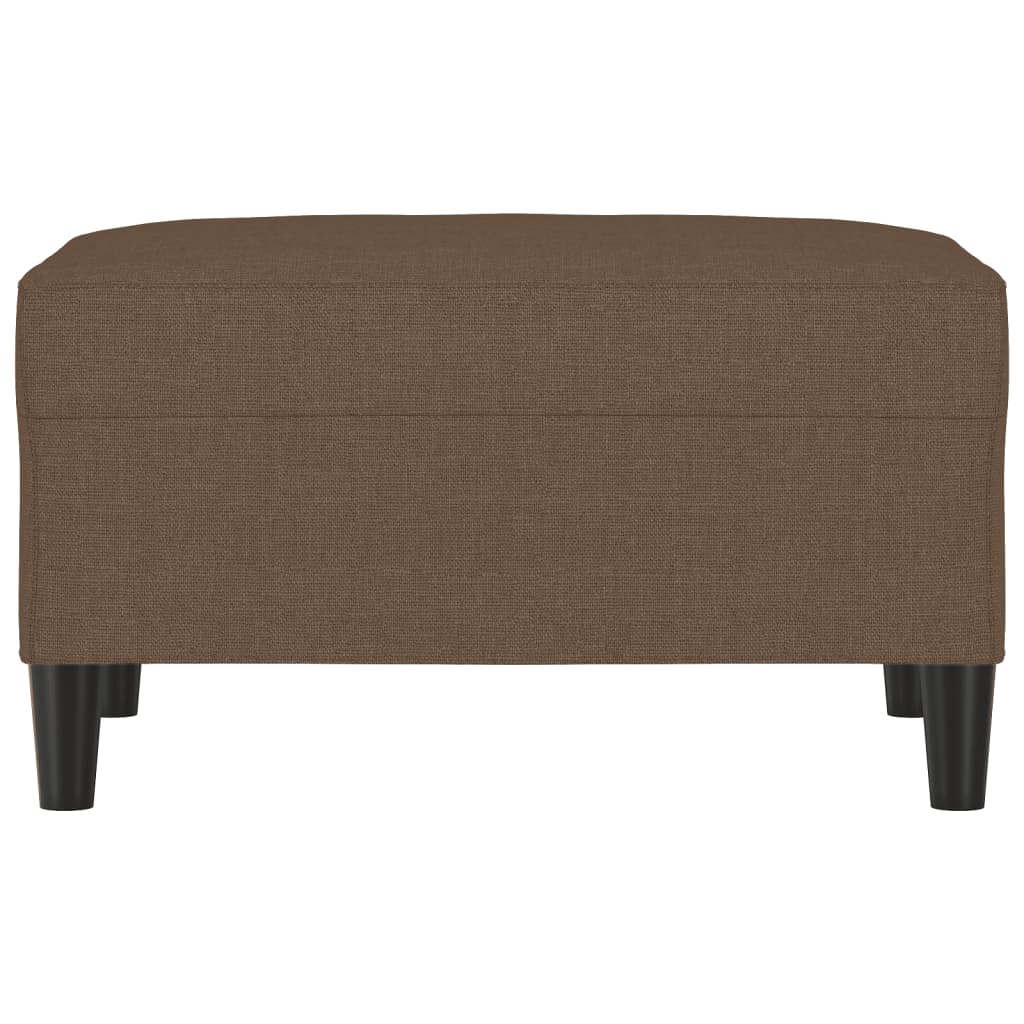 70x55x41 cm brown fabric footrest