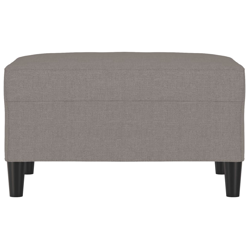 Taupe Grey Fabric Puella 70x55x41 cm