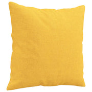 Cojines decorativos 2 uds tela amarillo claro 40x40 cm v7790 - Vetonek