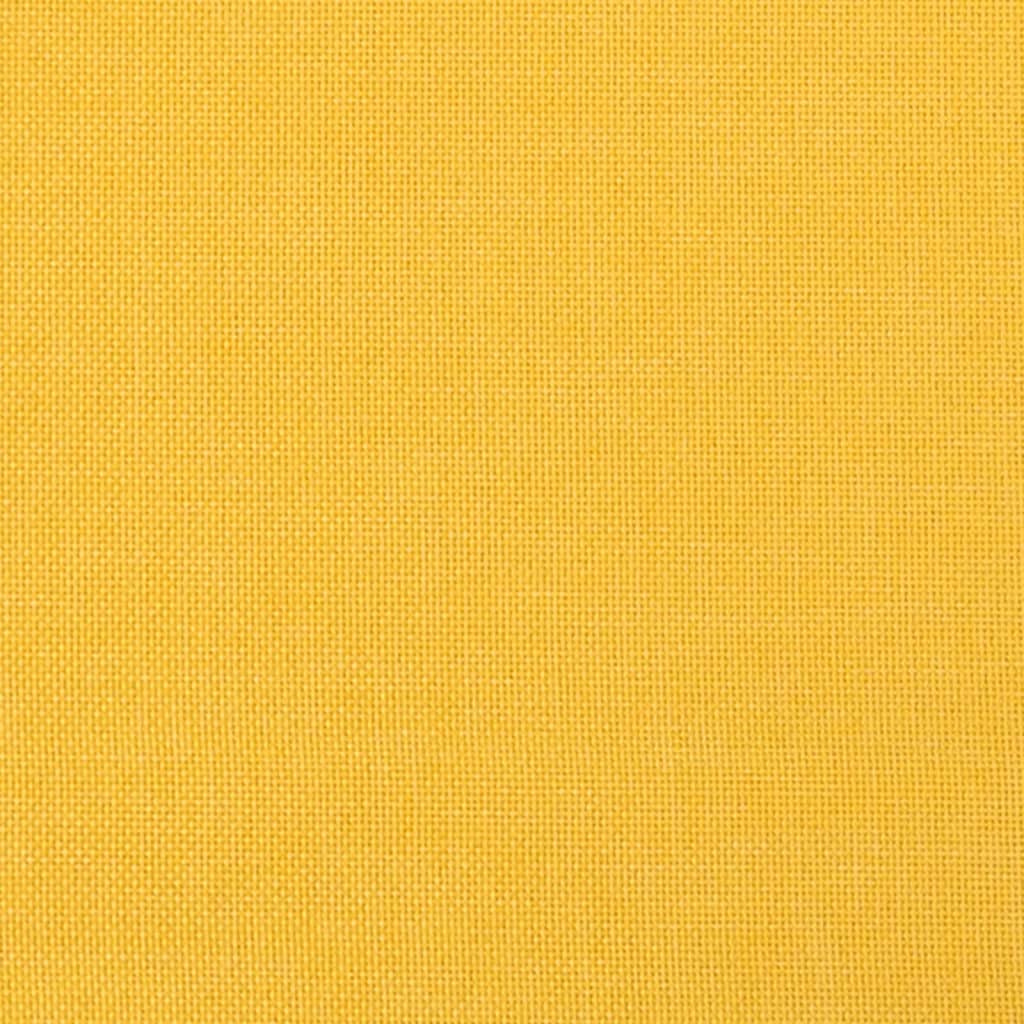 Cojines decorativos 2 uds tela amarillo claro 40x40 cm v7790 - Vetonek