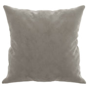 Cojines decorativos 2 uds terciopelo gris claro 40x40 cm - Vetonek