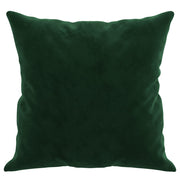 Cojines decorativos 2 uds terciopelo verde oscuro 40x40 cm v7905 Vetonek