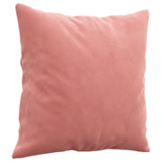 Cojines decorativos 2 uds terciopelo rosa 40x40 cm v7912 - Vetonek