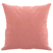 Cojines decorativos 2 uds terciopelo rosa 40x40 cm v7912 - Vetonek