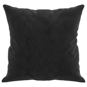 Cojines decorativos 2 uds terciopelo negro 40x40 cm v7936 Vetonek