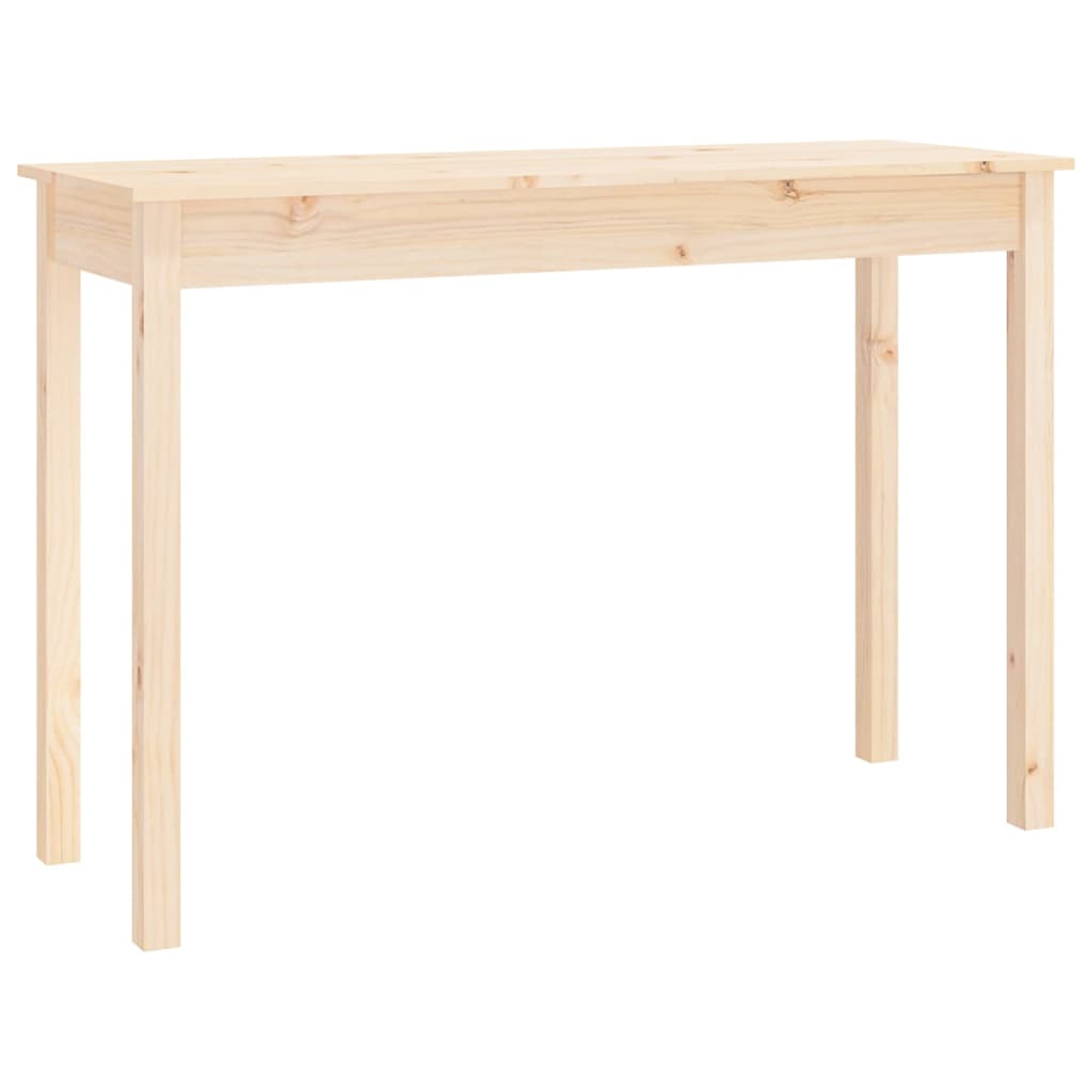 Mesa consola madera maciza de pino 110x40x75 cm - Vetonek