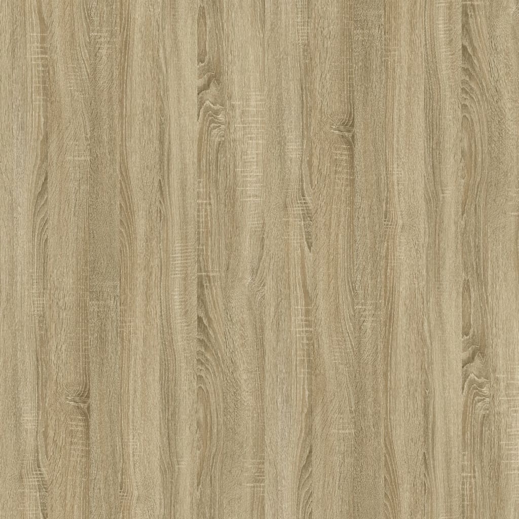 Mesa auxiliar madera roble Sonoma 40x40x35 cm vidaXL