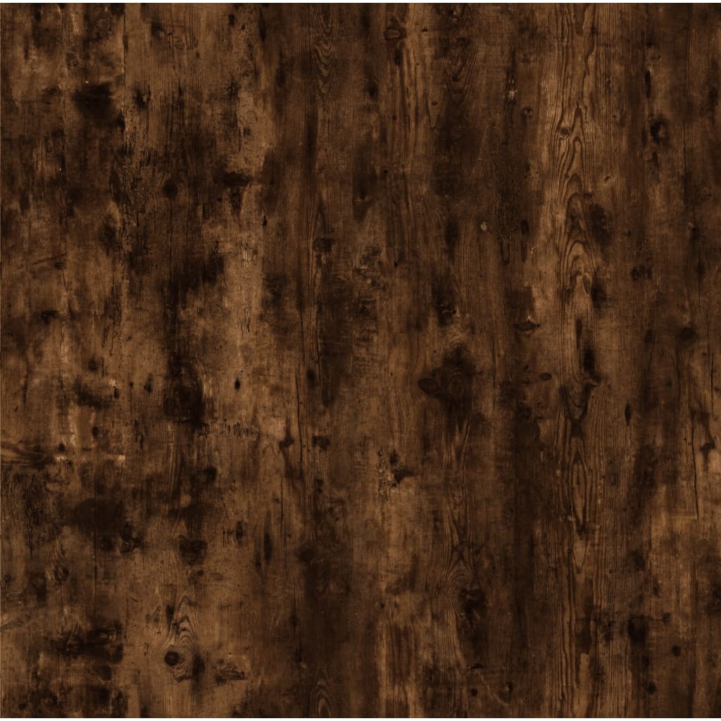 Mesa auxiliar madera roble ahumado 40x40x35 cm vidaXL