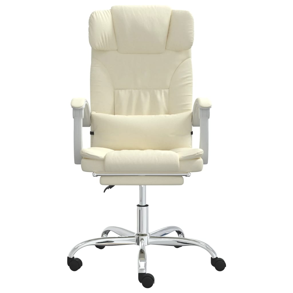 Reclinable office chair Synthetic leather massage