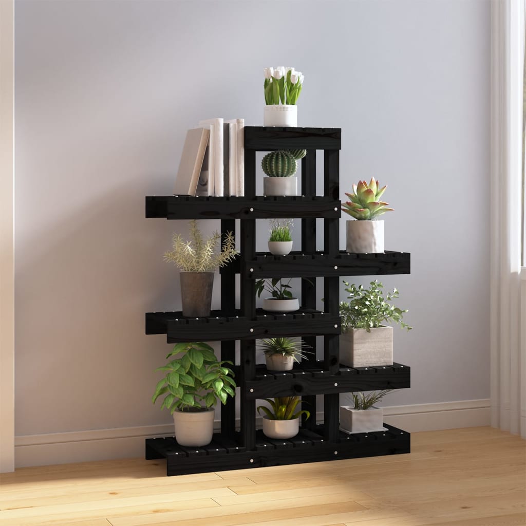 Plantes de fusta de pi negre Suport 85x25x109,5 cm