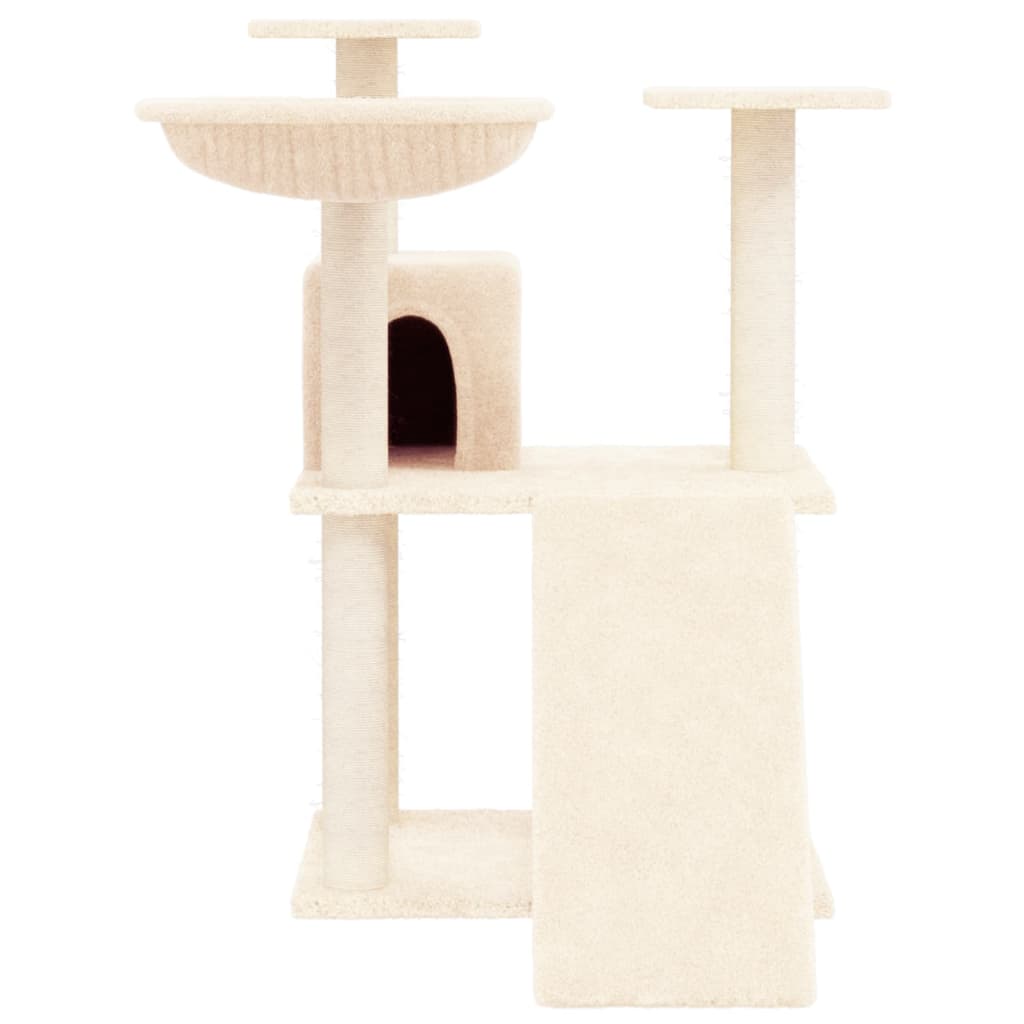 Cats with SISAL CREAM POSTES 83 cm