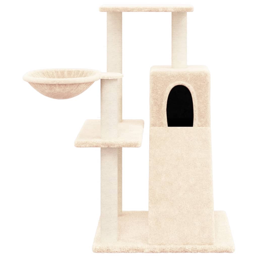 Cats with SISAL CREAM POSTES 82 cm