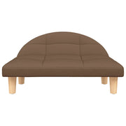 Brown fabric dog bed 70x52x30 cm V9187 Vetonek