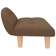 Brown fabric dog bed 70x52x30 cm V9187 Vetonek