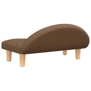 Brown fabric dog bed 70x52x30 cm V9187 Vetonek