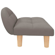 Taupe gray fabric dog bed 70x52x30 cm V9194 Vetonek