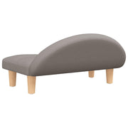 Taupe gray fabric dog bed 70x52x30 cm V9194 Vetonek