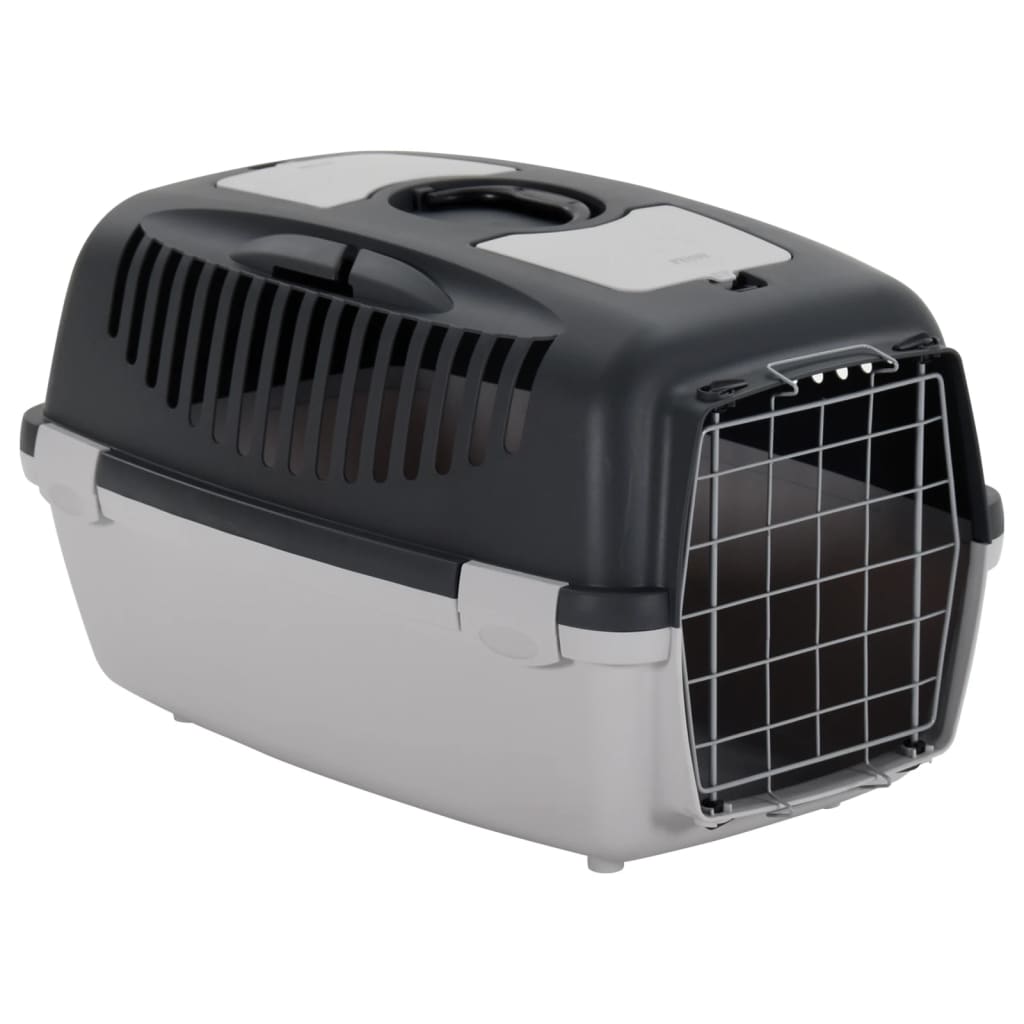 Transporte de animais de estimação PP PET e Black PP 61x40x38 cm