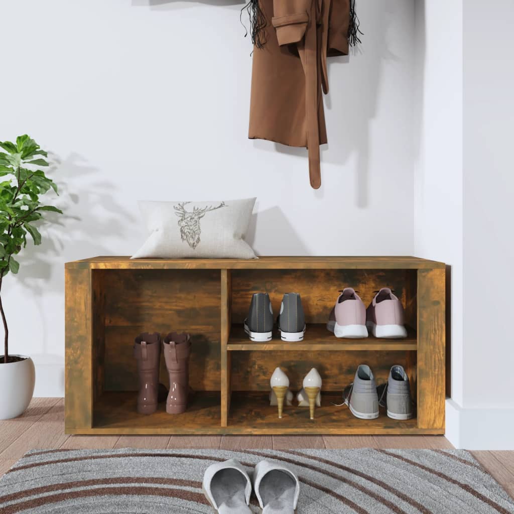 Zo shoe furniture Ahumado oak 100x35x45 cm