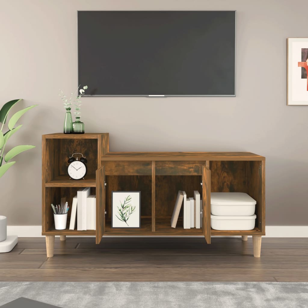 Móveis de TV Ahumado Oak 100x35x55 cm