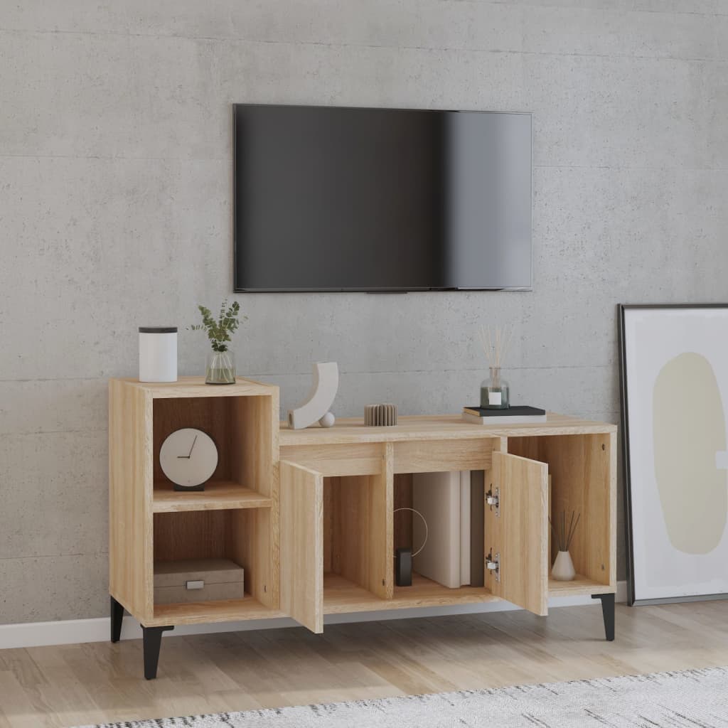 TV furniture Oak Sonoma 100x35x55 cm