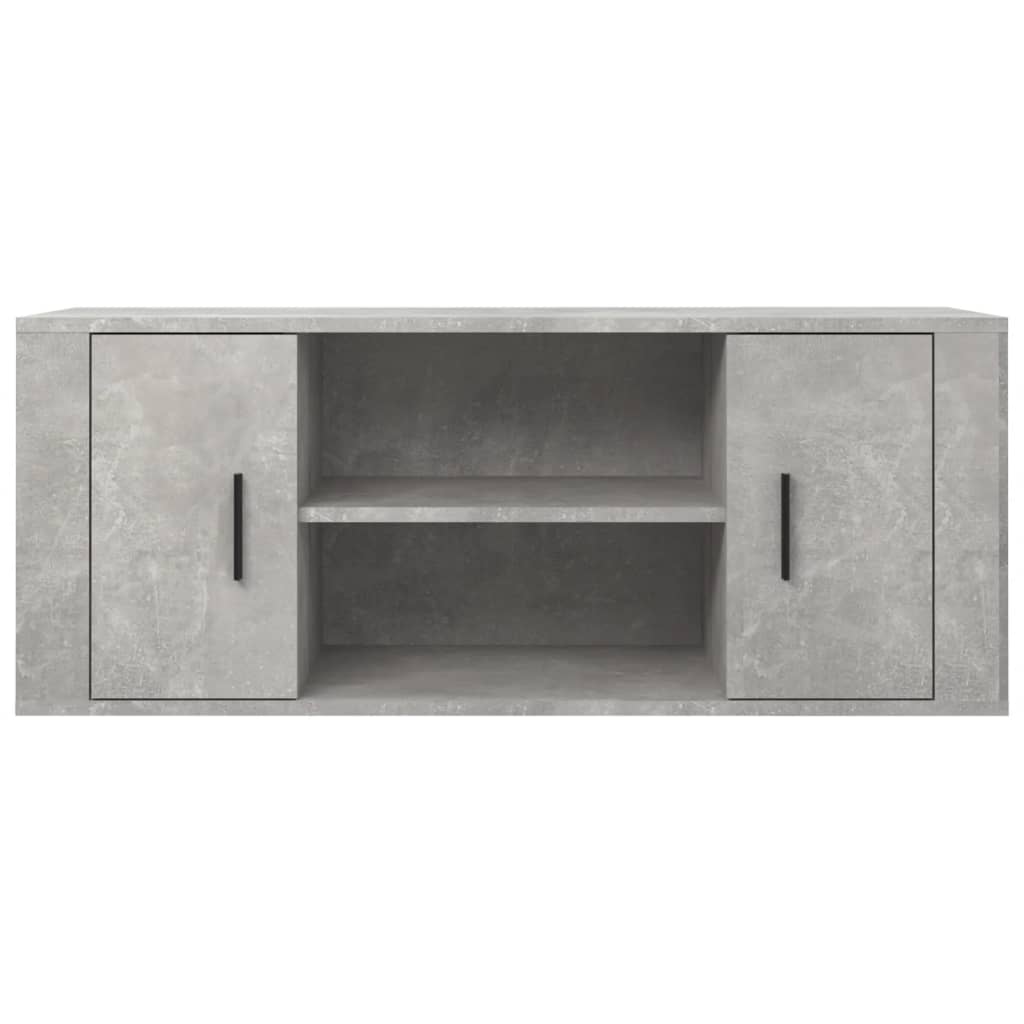 Cabinet TV grigio 100x35x40 cm