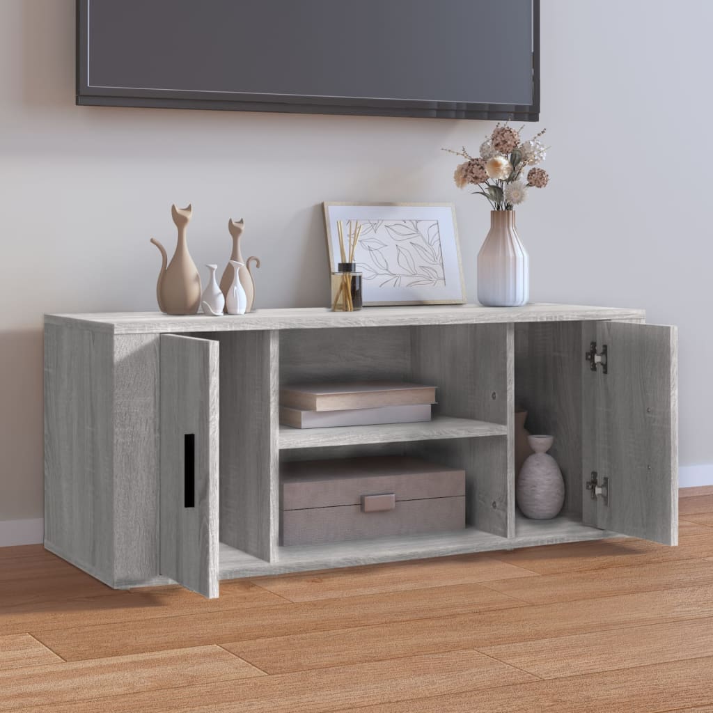 TV furniture Sonoma wood 100x35x40 cm