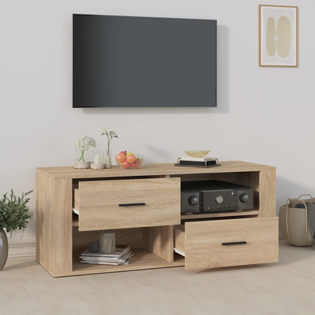 Mobili TV Colore quercia 100x35x40 cm