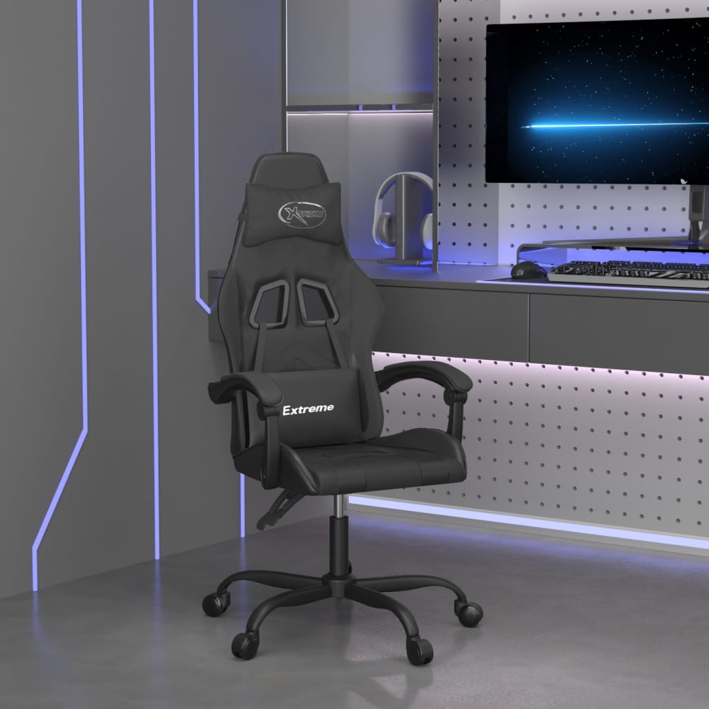 Vetonek Silla gaming cuero sintético negro