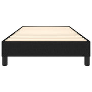 Estructura de cama sin colchón tela negro 90x190 cm v1394 - Vetonek