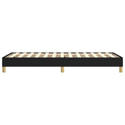 Estructura de cama sin colchón tela negro 90x190 cm v2377 - Vetonek