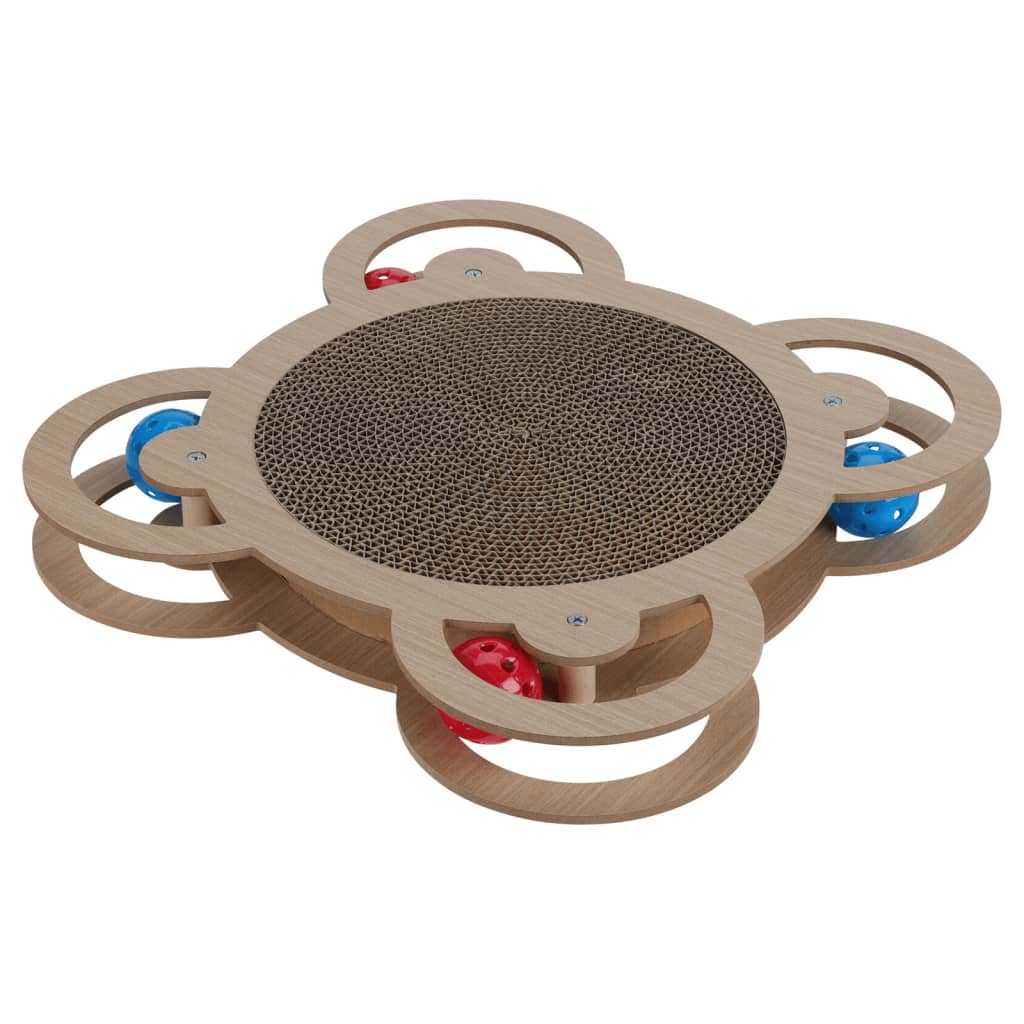 Poste natural para arranhar gatos 35x35x5 cm v1281 Vetonek