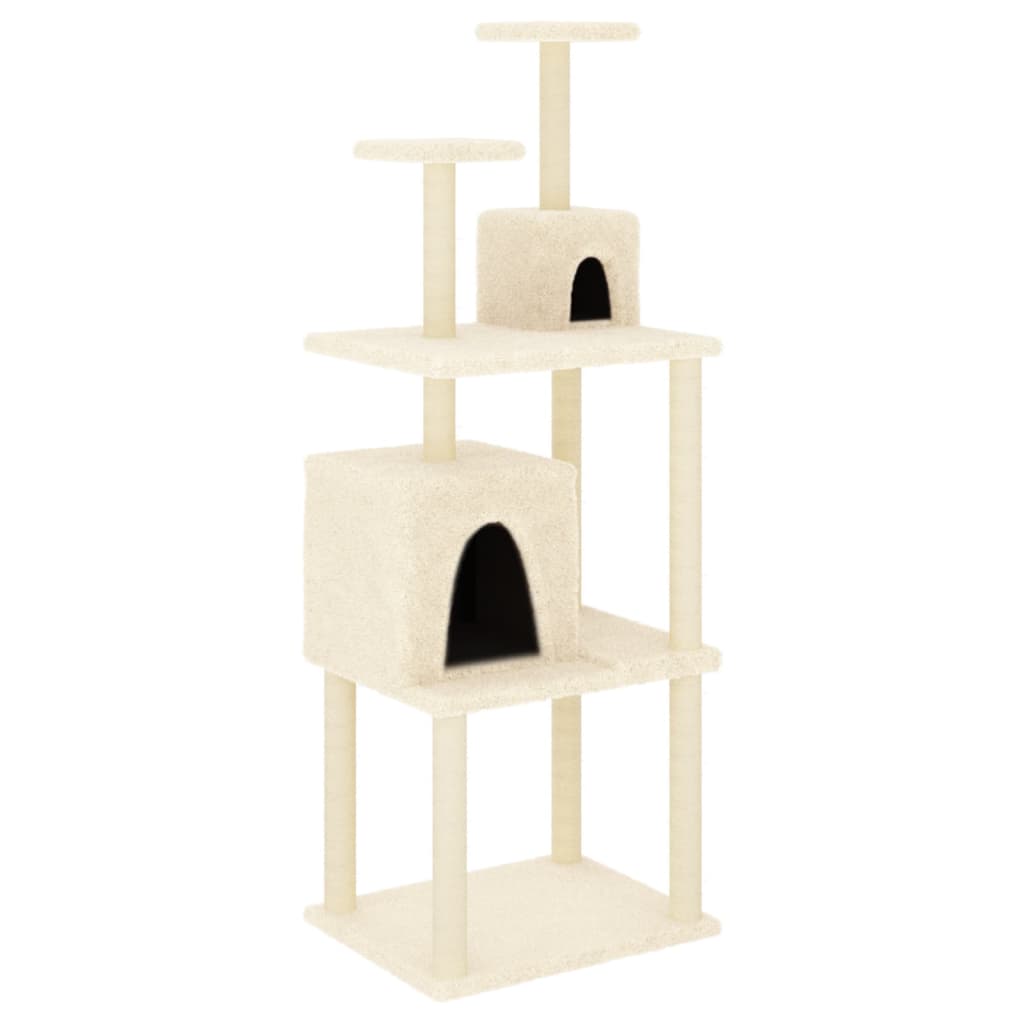 Gatos com sisal postes creme de creme 167 cm