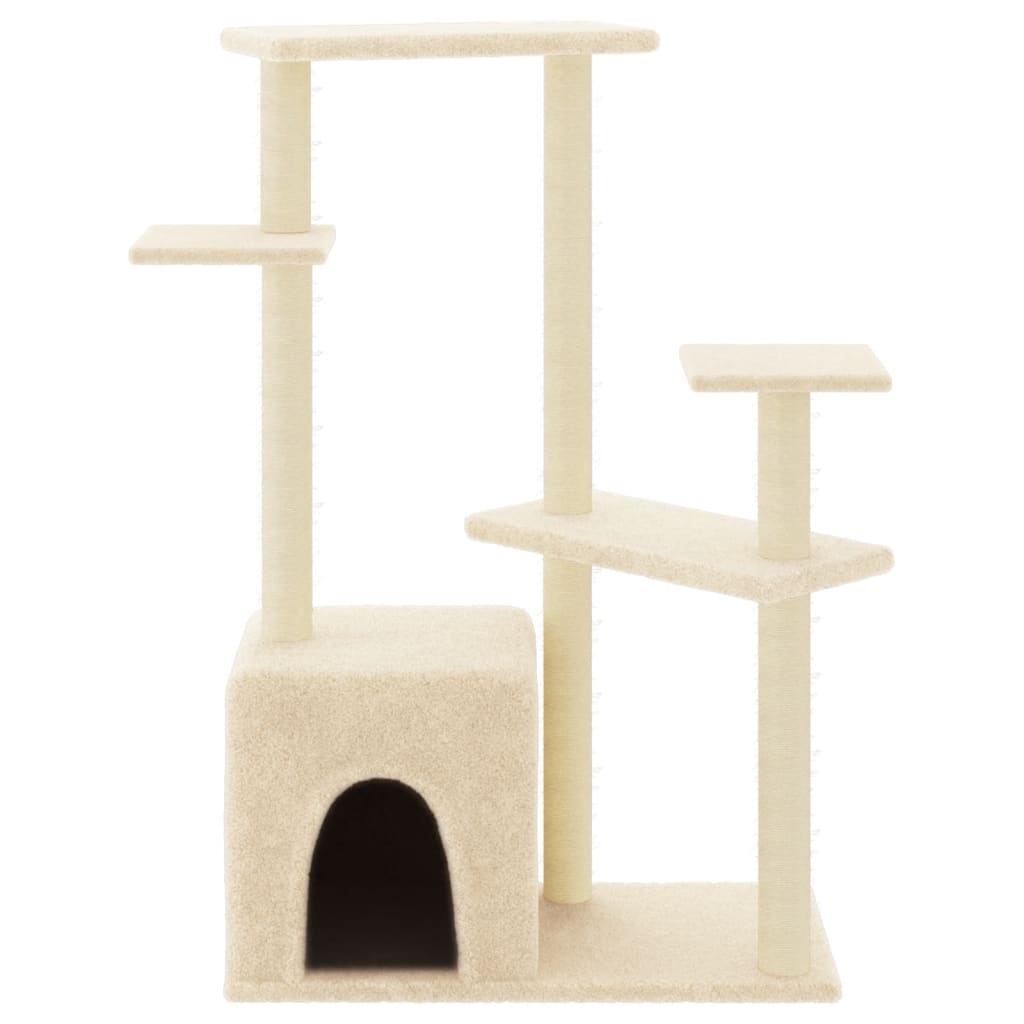 Cats with sisal poles 107.5 cm color sisal