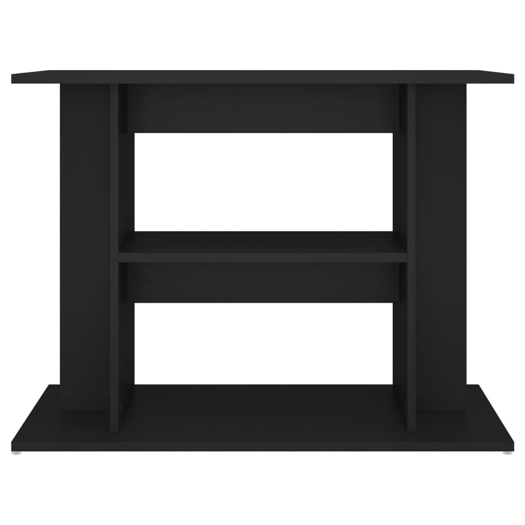 Soporte para acuario madera de ingeniería negro 80x35x60 cm vidaXL