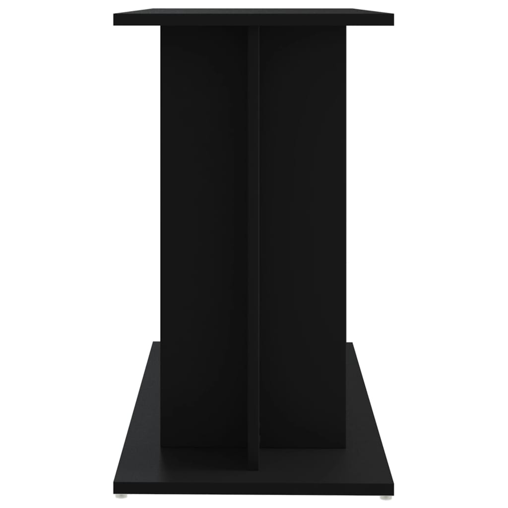 Soporte para acuario madera de ingeniería negro 80x35x60 cm - Vetonek