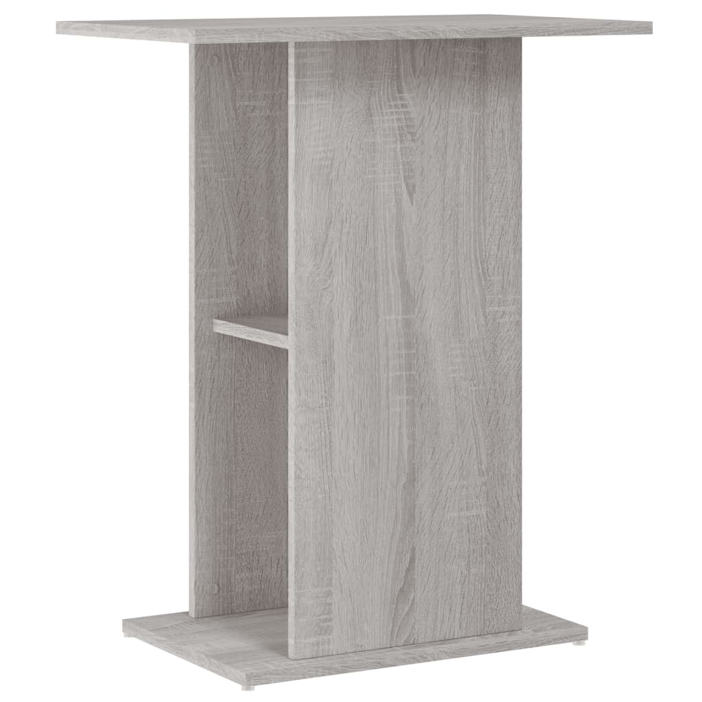 Soporte de acuario madera sintetizada Nexus gris Vica Home60,5x36x72,5cm vidaXL