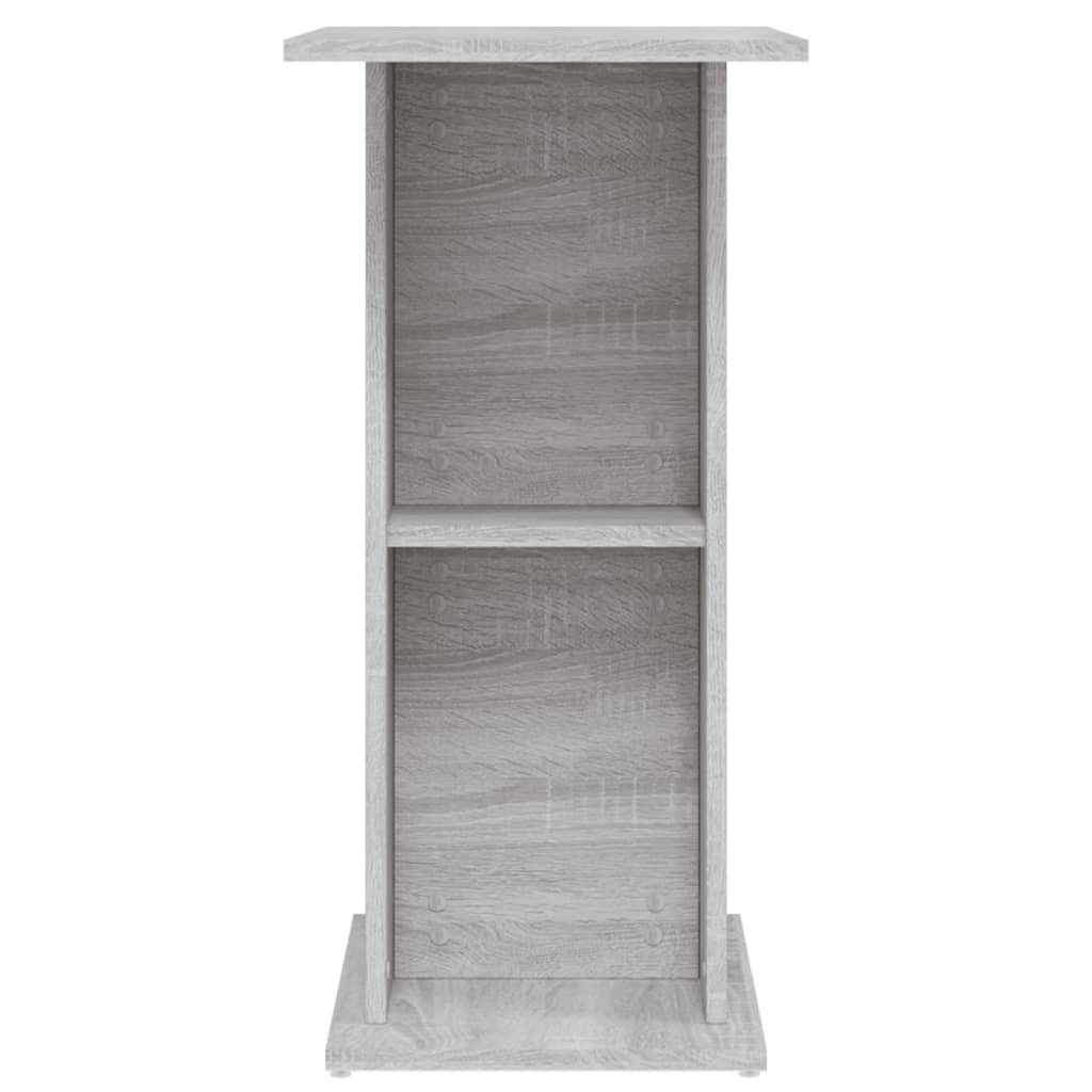 Soporte de acuario madera sintetizada Nexus gris Vica Home60,5x36x72,5cm vidaXL