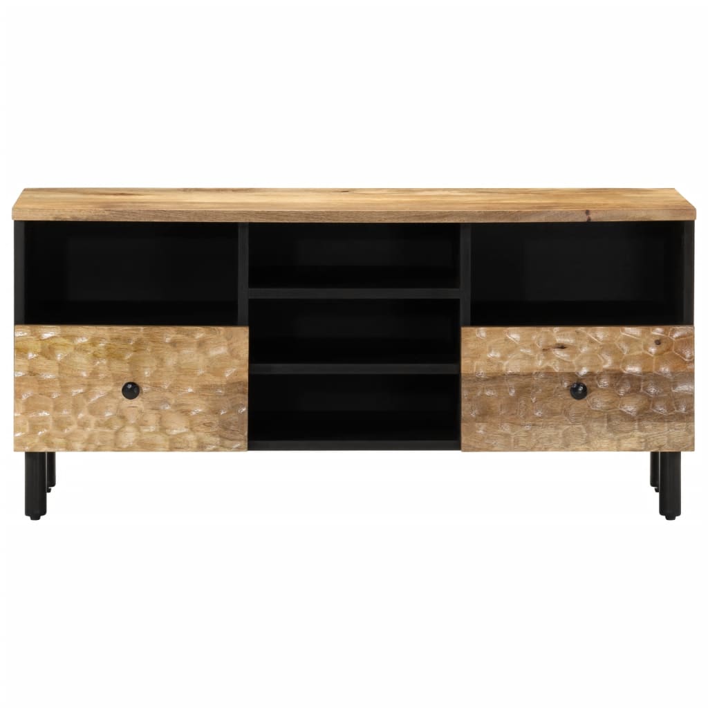 TV furniture solid wood 100x33x46 cm