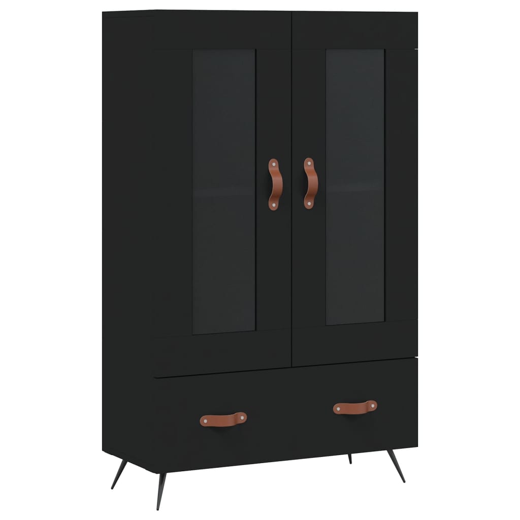 Alto Searhe Black Engineering Wood 69.5x31x115 cm