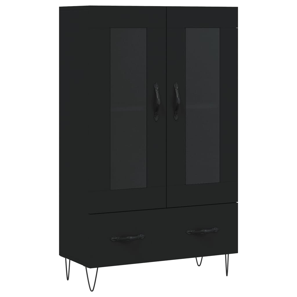 Alto Searhe Black Engineering Wood 69.5x31x115 cm