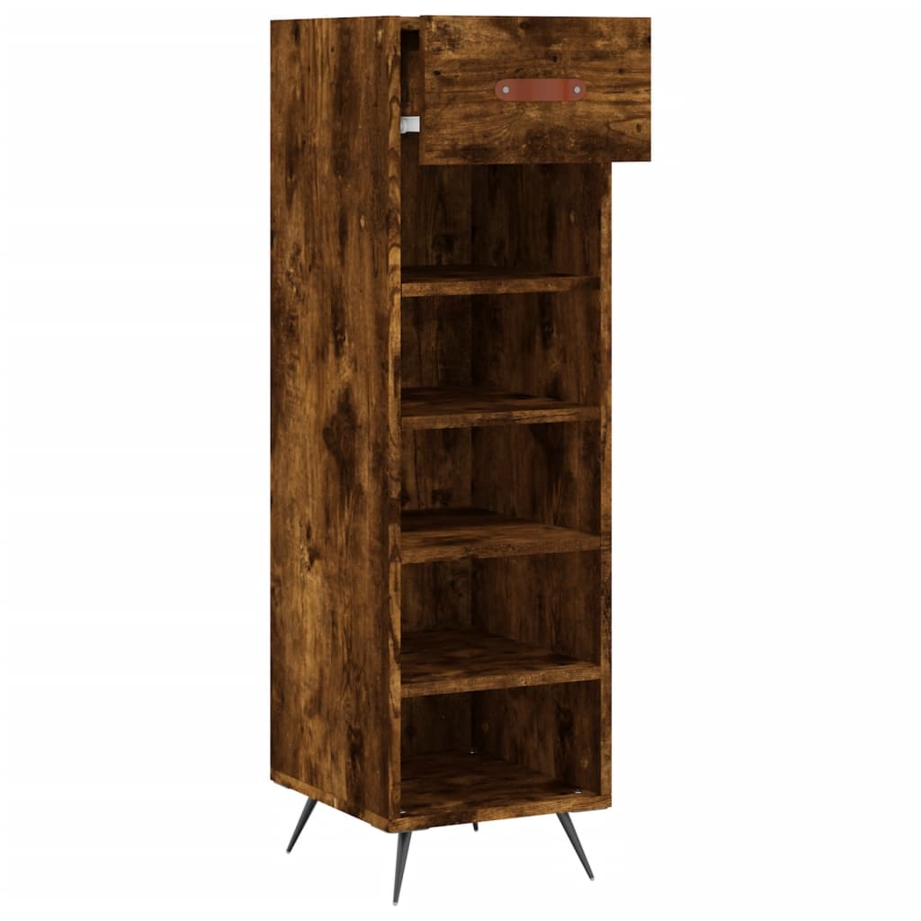 Zapatero Engineering Wood Ahumado Eiche 30x35x105 cm