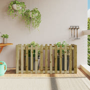 Clôture de jardin surélevée en bois imprégné de pin 150x50x70cm v4526 Vetonek