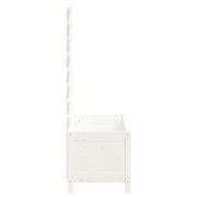 Jardinera estantería madera maciza pino blanco 79x39,5x114 cm v4731 - Vetonek