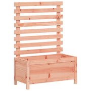 Vetonek Jardinera con estantería madera maciza Douglas 79x39,5x114 cm