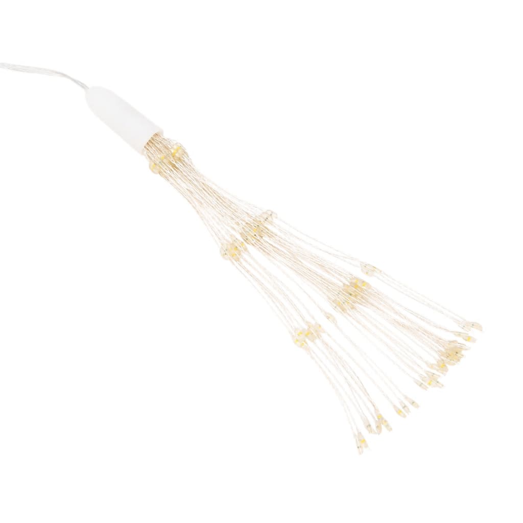 Luces de Navidad de estrellas 140 LED blanco frío 17 cm - Vetonek