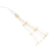 Luces de navidad de estrellas 4 uds 140 led blanco frío 17 cm v5141 - Vetonek