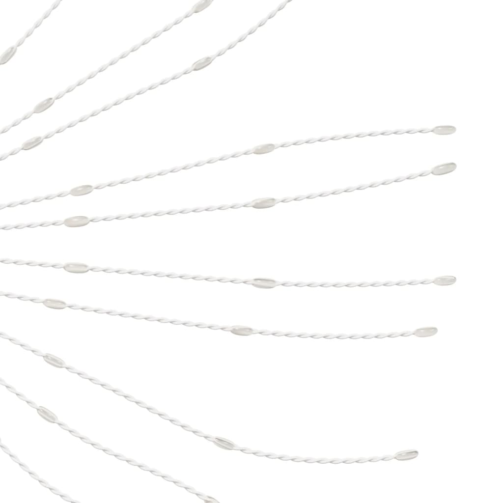 Luces de Navidad de estrellas 4 uds 140 LED azul 17 cm - Vetonek