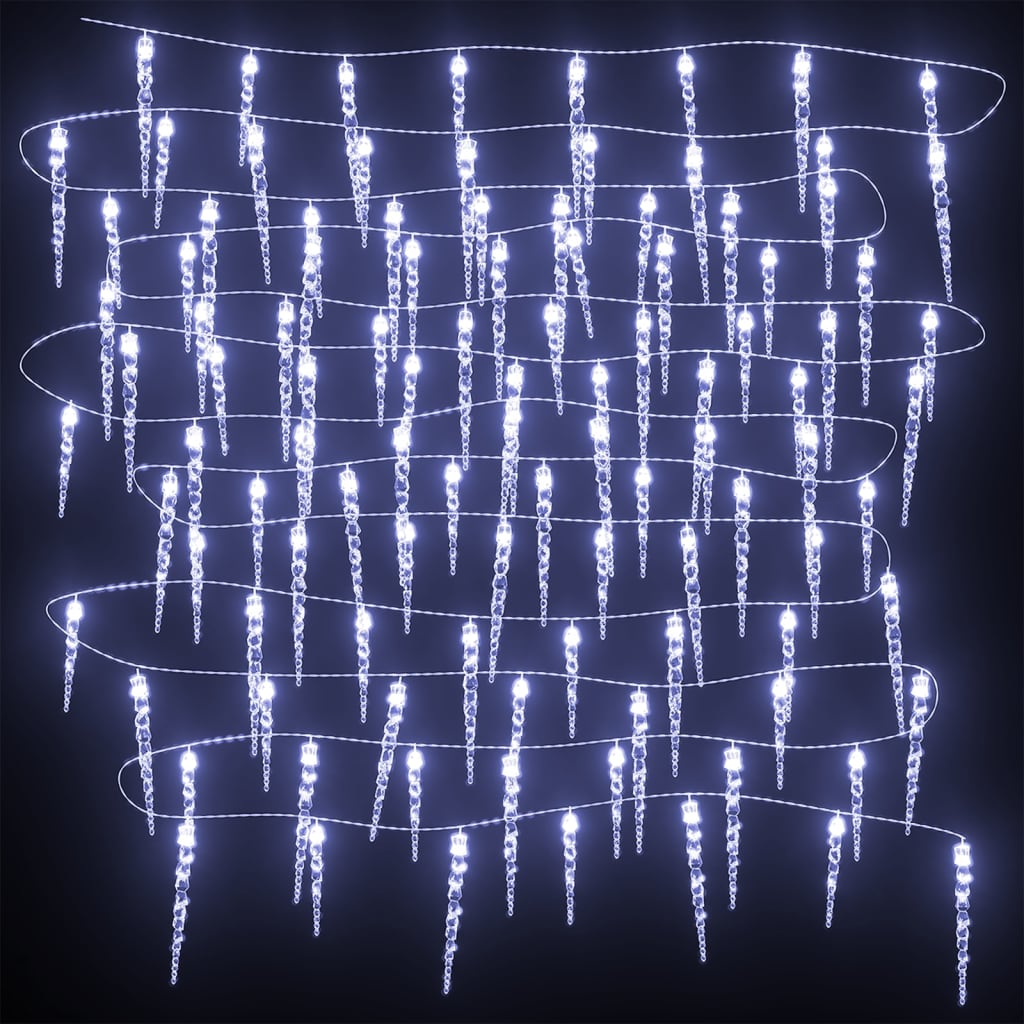 Caramban Lights Christmas 200 LED White Cold Acrílico PVC 20 m