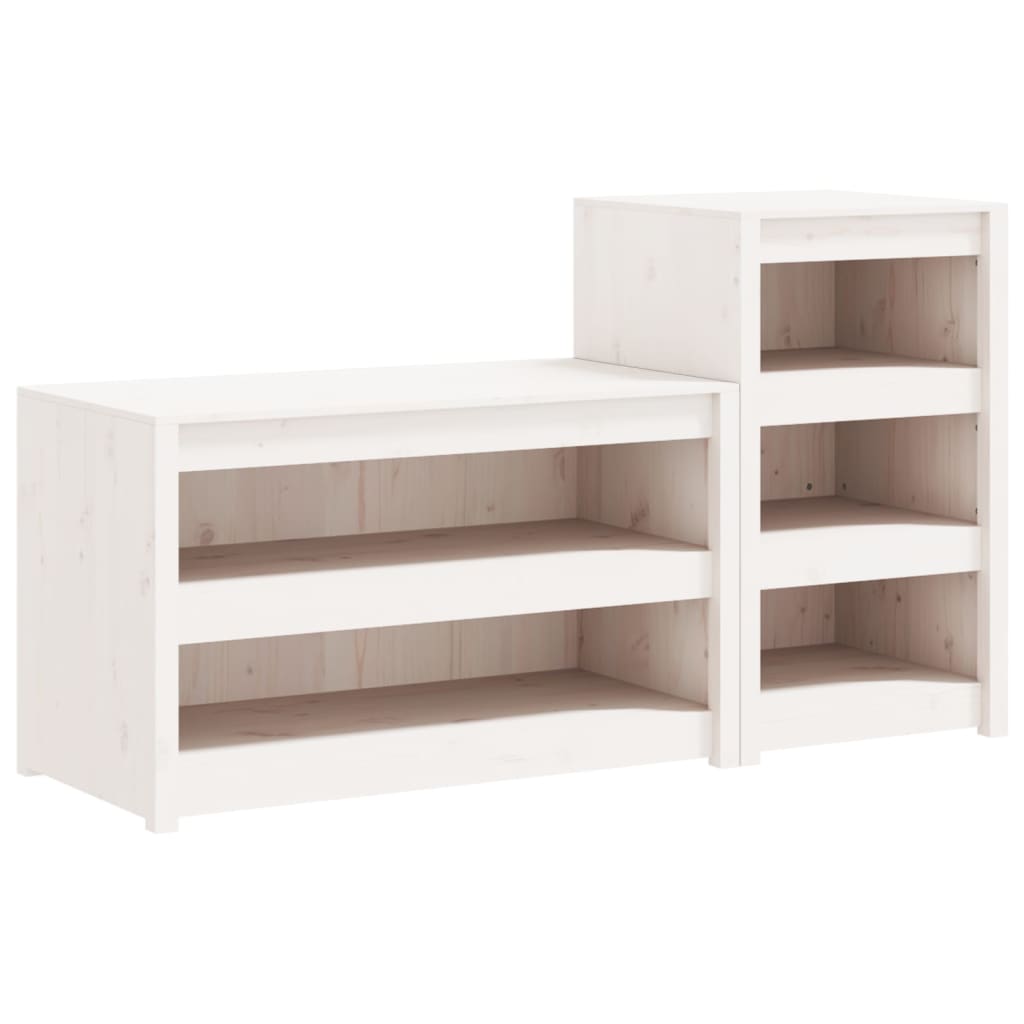 Vetonek Muebles de cocina de exterior 2 pzas madera maciza pino blanco